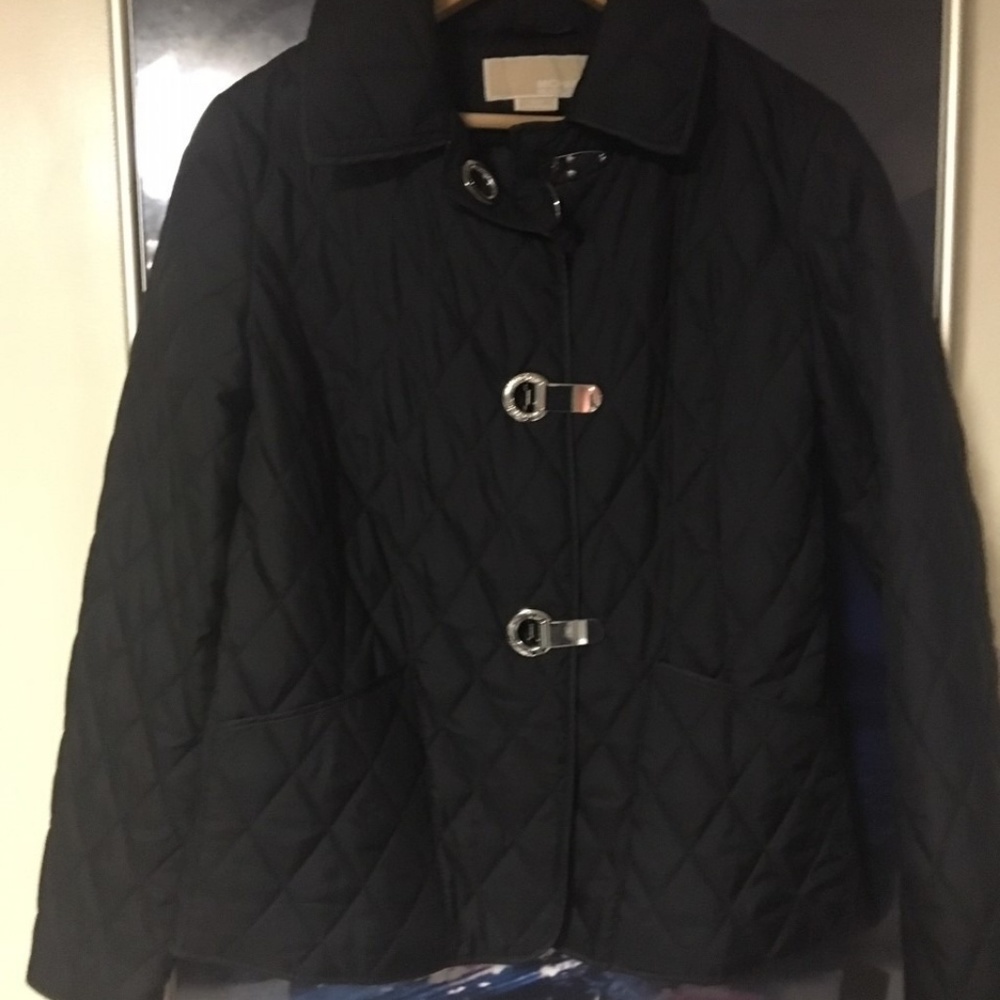 MICHAEL KORS QUILTED JACKET BLACK - Picture 3 of 11
